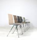 Wolfgang C. R. Mezger, Set Schichtholz Stapelstühle Modell Milano Light 6
