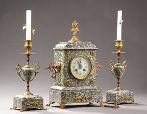 Kamingarniture ca. 1900 3