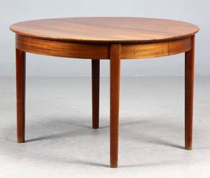 Dansk møbelproducent. Spisebord af cubamahogni. 4