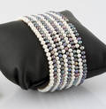 10 strand cultured fresh water pearl bracelet