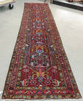Persisk  Hamadan løber, 390x99 cm.
