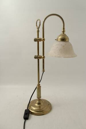 Bordslampa, Mässing