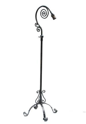 Golvlampa, 1900-talets första hälft