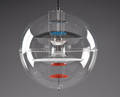 Verner Panton pendel, VP-Globe. 50 cm Denne auktion er annulleret1981060
