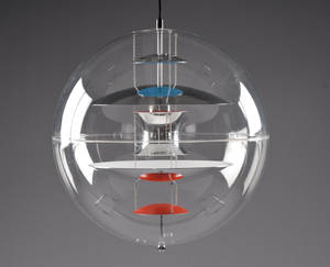Verner Panton pendel, VP-Globe. 50 cm Denne auktion er annulleret1981060