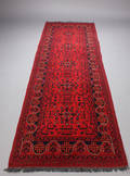 Afghansk løber. 290 x 89 cm. 