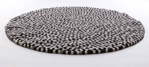 Håndlavet DOT tæppe, Ø140 cm 