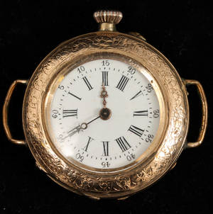 Armbandsur guld 14 k tidigt 1900-tal