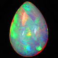 Uindfattet opal - ca. 4.74 ct