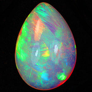 Uindfattet opal - ca. 4.74 ct