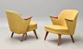 Dansk møbelproducent. Par lænestole, 1950erne 2