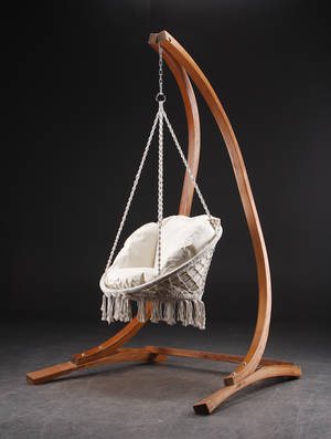 Hængekøje stol med polstret sæde, KEOPS Collection