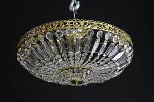 TAKLAMPA, metall, gustaviansk stil, 1900-tal