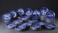 Samling platter, primært juleplatter, ca. 280 stk