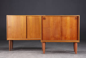 To kommoder af teak. Danske møbelproducenter 2