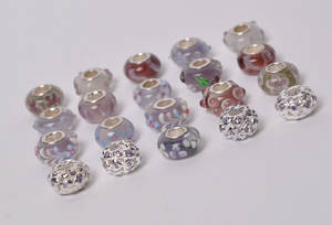 Charlotte Borgen, 20 charms - Lilla farve komb. 20