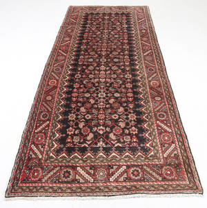 Persisk Hamadan tæppe, 320x 120 cm. 