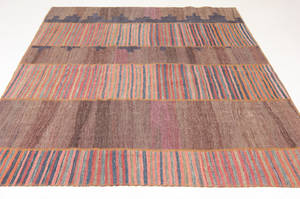 Persisk patchwork tæppe, 237x202 cm.