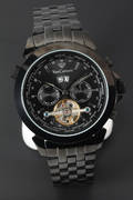 Yves Camani Worldtimer herrearmbåndsur