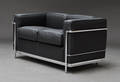 Le Corbusier. LC2 Fritstående to-pers. sofa 