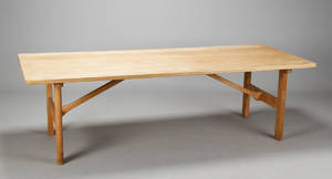 Børge Mogensen. Sofabord af egetræ.