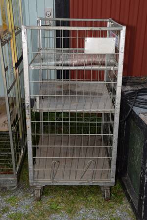 Rullvagn 80x70 h 135 cm