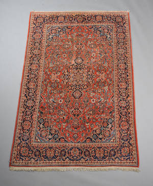 Persisk Keshan tæppe 198 x 130 cm.