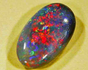 Uindfattet opal - ca. 1,45 ct