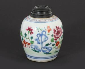 Bojan med lock, Kina, Qianlong, 1700-tal
