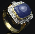 Tanzanite ring ca. 8.09 ct.