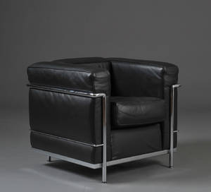 Le Corbusier for Cassina. Lænestol model LC2.