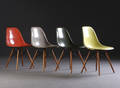 Charles Eames 1907- 1978. Sæt på fire skalstole 4