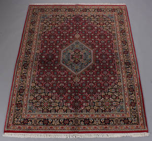 Tæppe. Kashmir Bidjar 206 x 157 cm