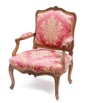 Karmstol, Louis XV, 1700-tal