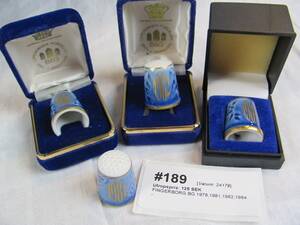 FINGERBORG BG 1978,1981,1982,1984