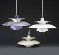 Poul Henningsen for Louis Poulsen. Tre PH-5 pendler 3