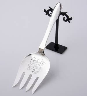 Georg Jensen. `Kugle´ serveringsspade af sølv, anno 1929