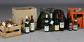 Samling modne Bordeaux, Græske Retsinaer, kirsebærvin, tysk hvidvin mm 55 