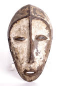 Mask, Lega, Kongo