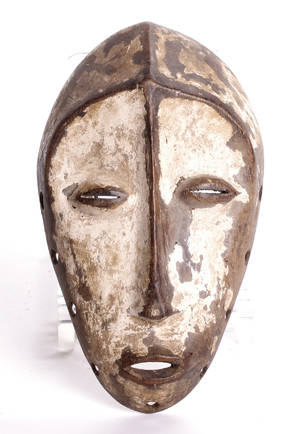 Mask, Lega, Kongo