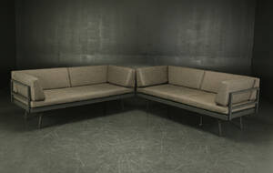 Loungesofa  Hjørnesofa, udendørs