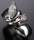 Diamantring ca. 0. 84 ct. 