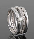 Diamond ring approx. 0.35ct 3