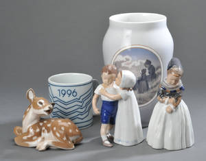 Kgl.BG porcelæn figurer 5