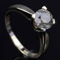 Solitaire ring ca. 1.52 ct.