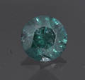 Uindfattet blå diamant, ca. 0.60 ct.