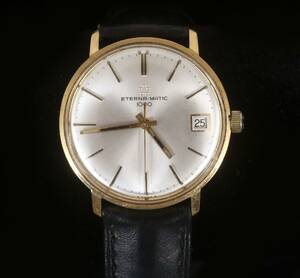 Herrarmbandsur, Eterna-Matic 1000, 18k