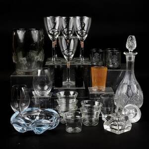 Glasservisdelar