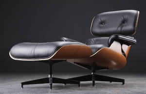 Charles Eames. Lounge Chair med Ottoman 2 
