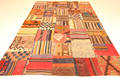 Persisk patchwork tæppe, 404 x 217 cm